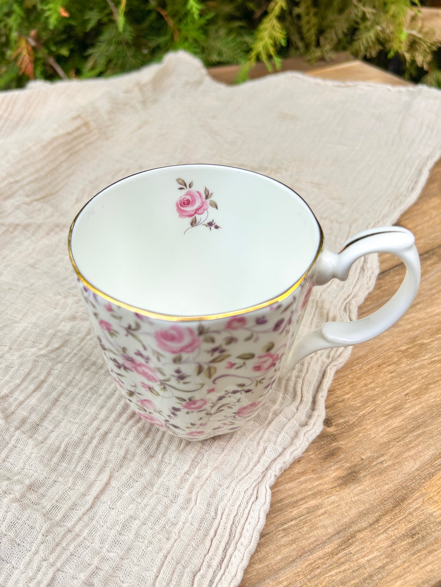 Royal Albert Confetti Bone China Collectable Floral Coffee Mug