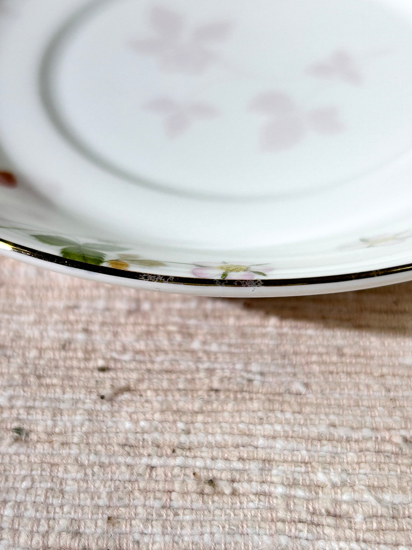 Wedgwood Wild Strawberry Coffee Cup & Saucer Pair