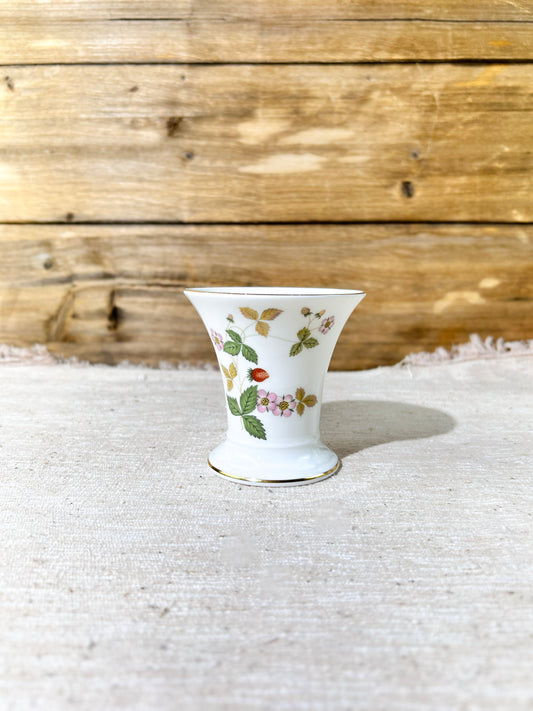 Wedgwood Wild Strawberry Bud Vase