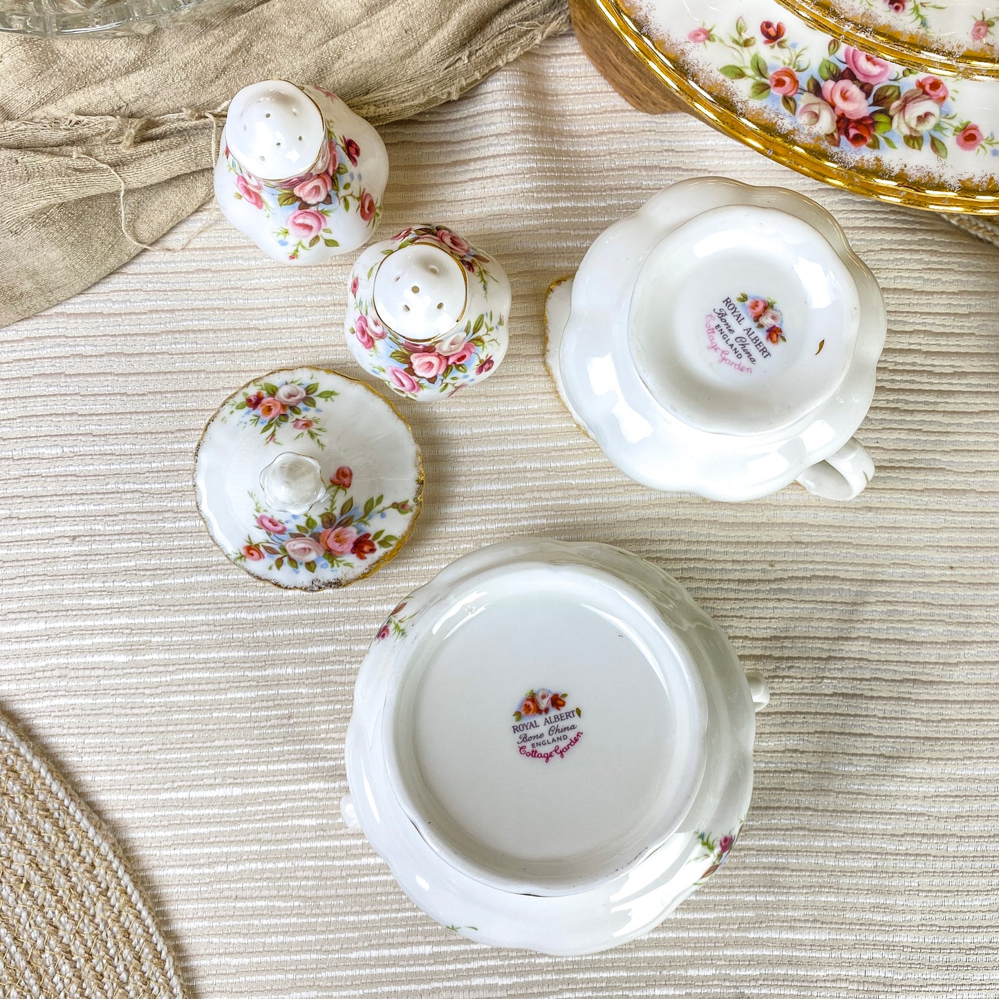 Royal Albert Cottage Garden Bone China Tea Set Pieces