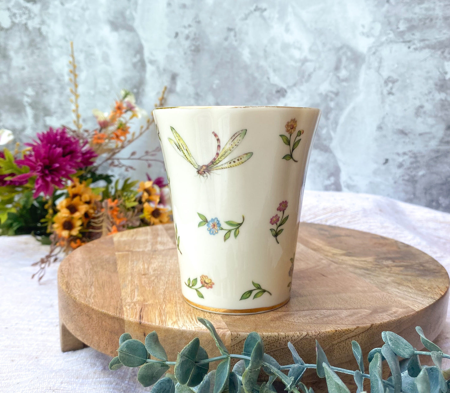 Skye McGhie Porcelain Garden Whispers Mug