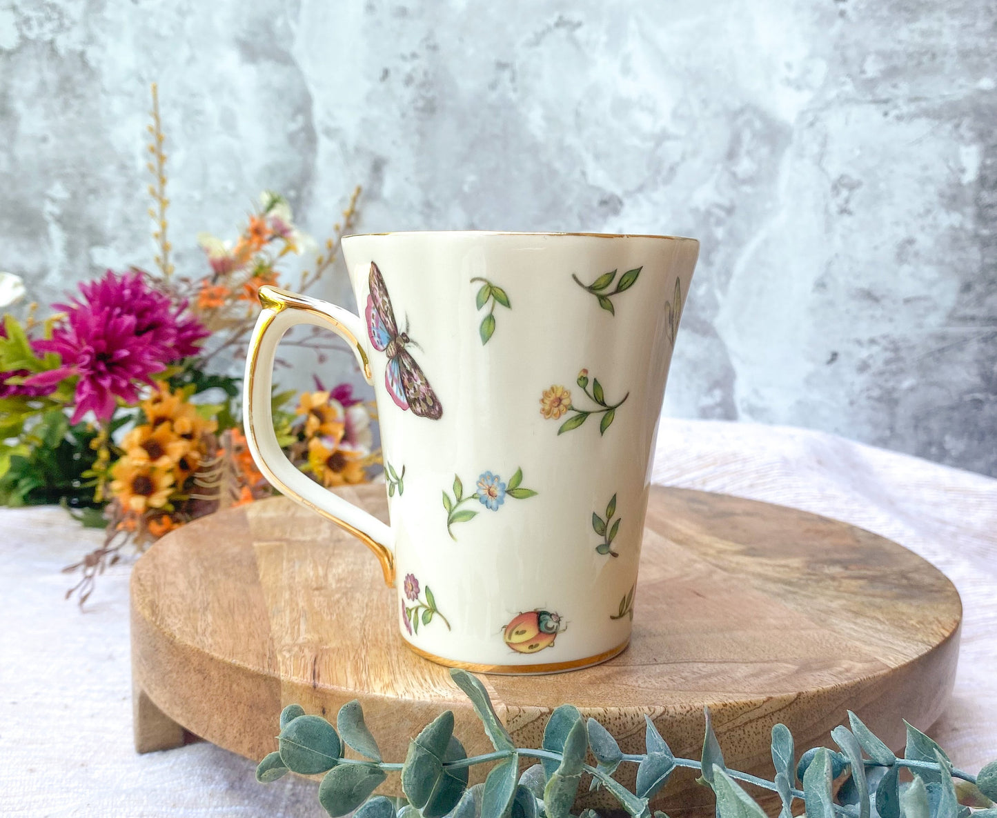 Skye McGhie Porcelain Garden Whispers Mug