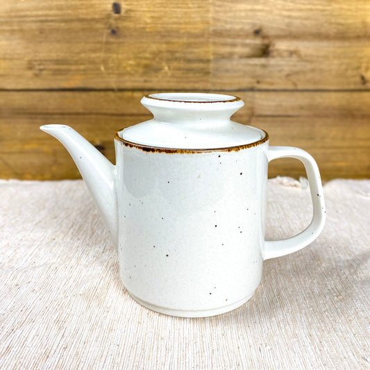 Vintage J&G Meakin Stoneware Lifestyle Teapot Rustic Country Cottage Minimalist Retro Kitchen