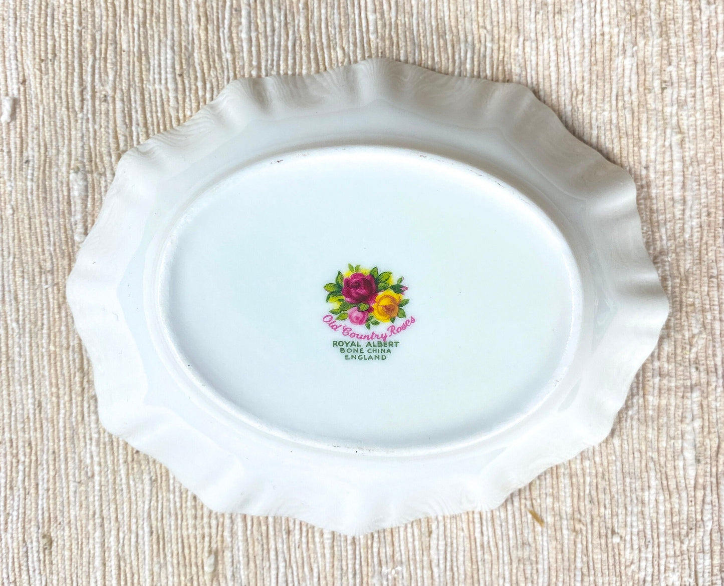 Royal Albert Old Country Roses Oval Candy Trinket Dish