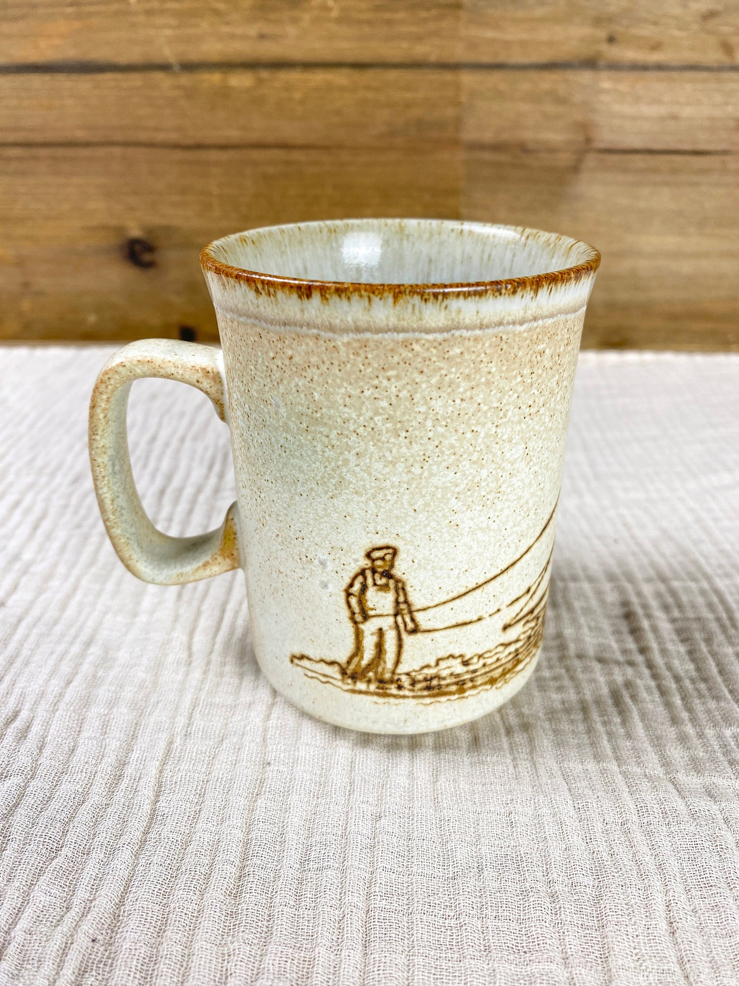 Vintage Dunoon Ceramics Stoneware Mug Made in Scotland