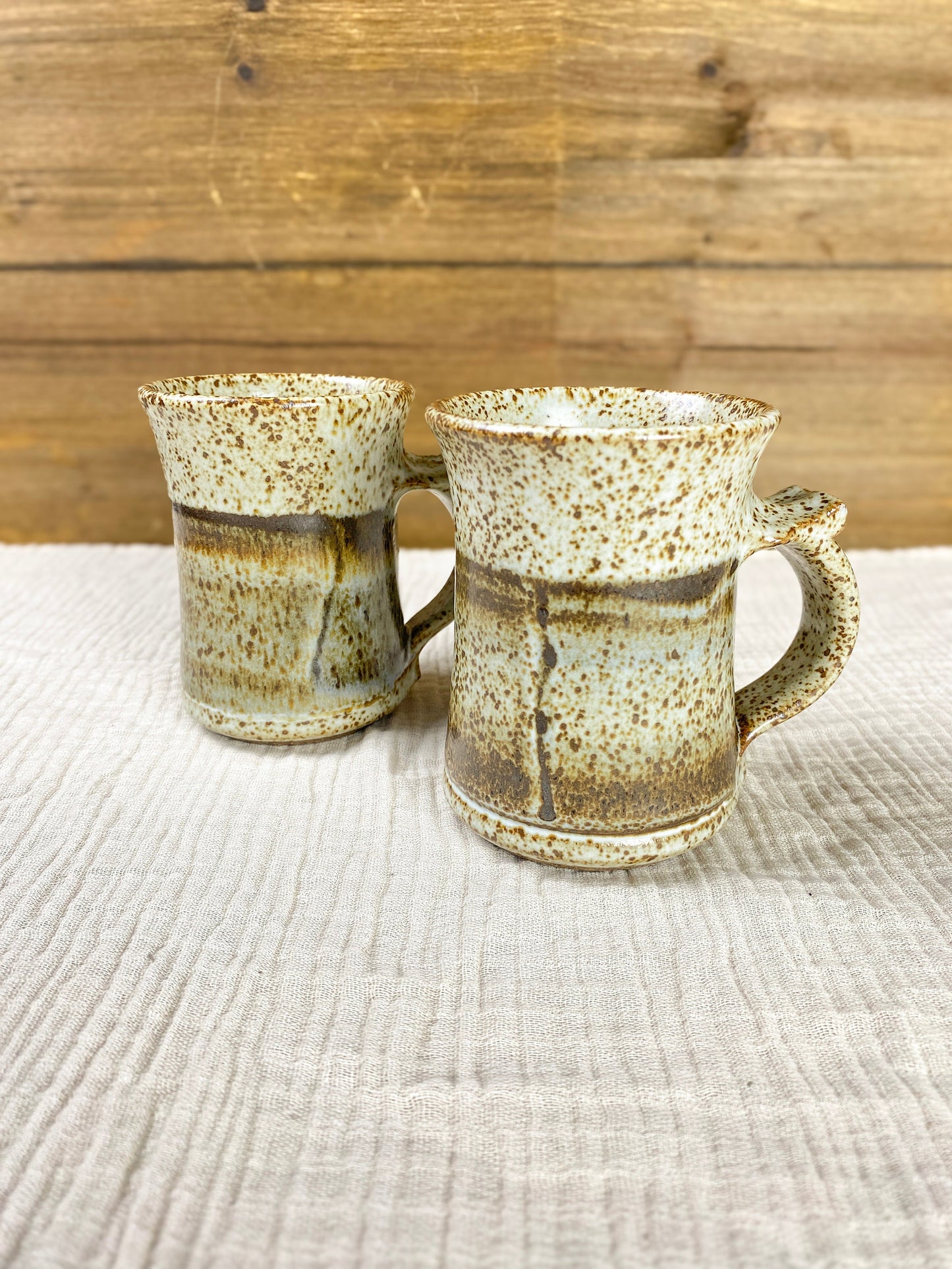 Studio Art Pottery Mugs Rustic Coffee or Tea Gift