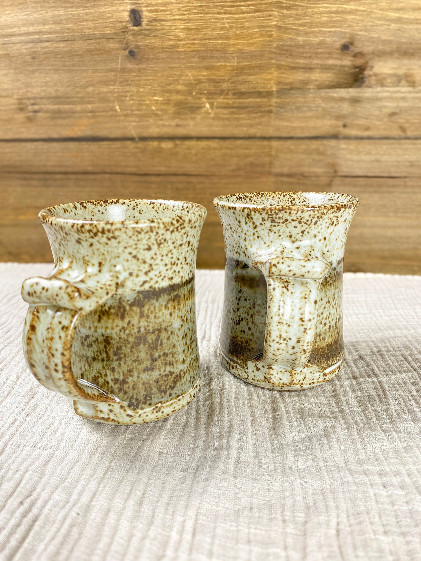 Studio Art Pottery Mugs Rustic Coffee or Tea Gift