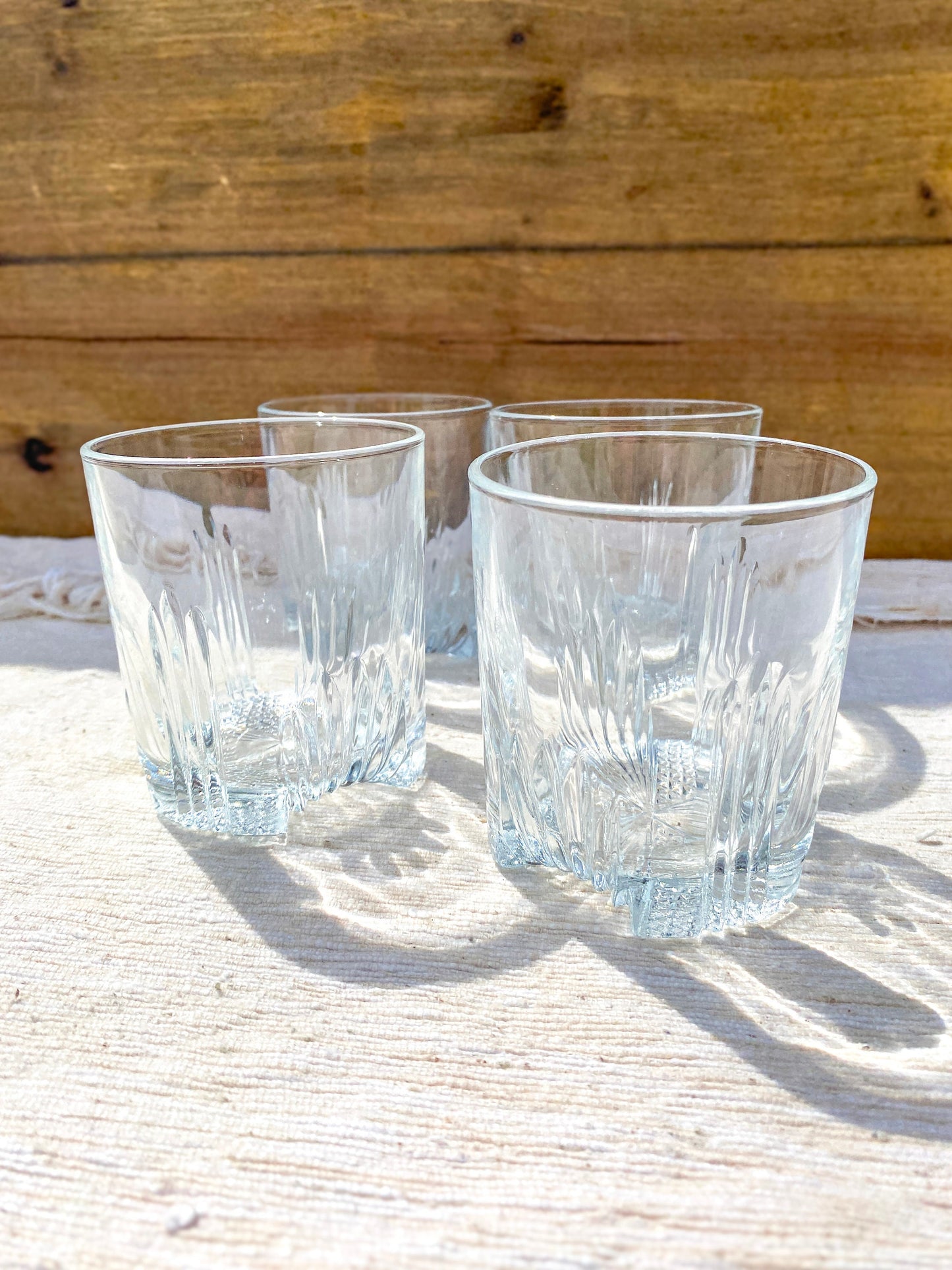 Vintage Italian Whiskey Glasses Classic Drink Ware