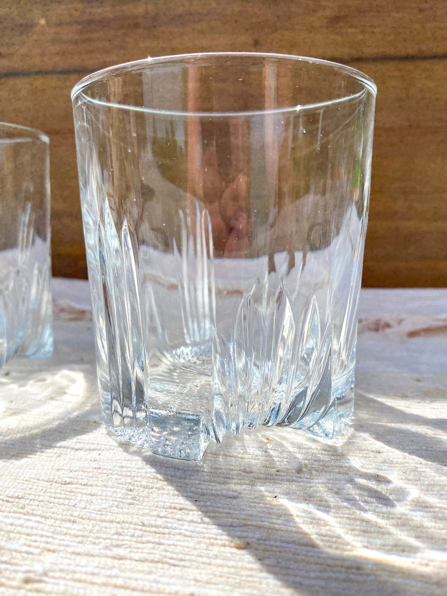 Vintage Italian Whiskey Glasses Classic Drink Ware