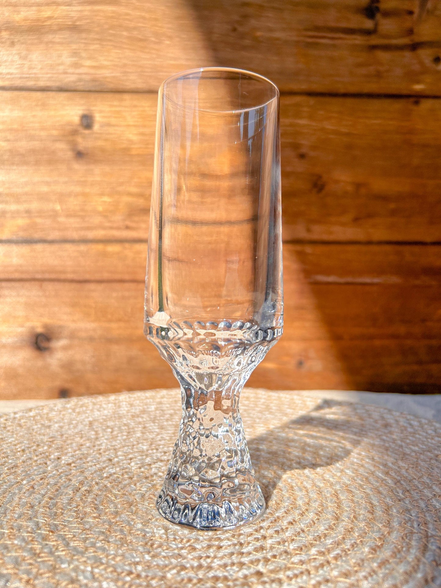 Vintage Nachtmann Champagne Glass Flute Retro Drinkware