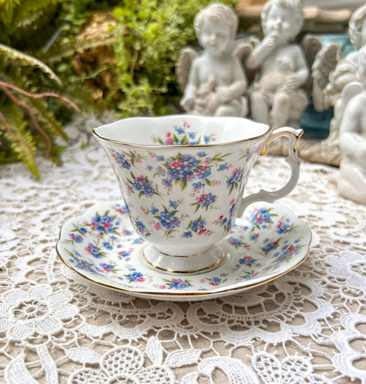 Royal Albert Bone China Teacup & Saucer Covent Garden Gainsborough