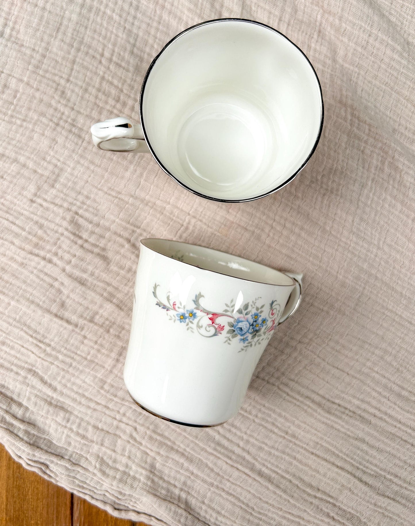 Paragon Romance Bone China Tea Mugs