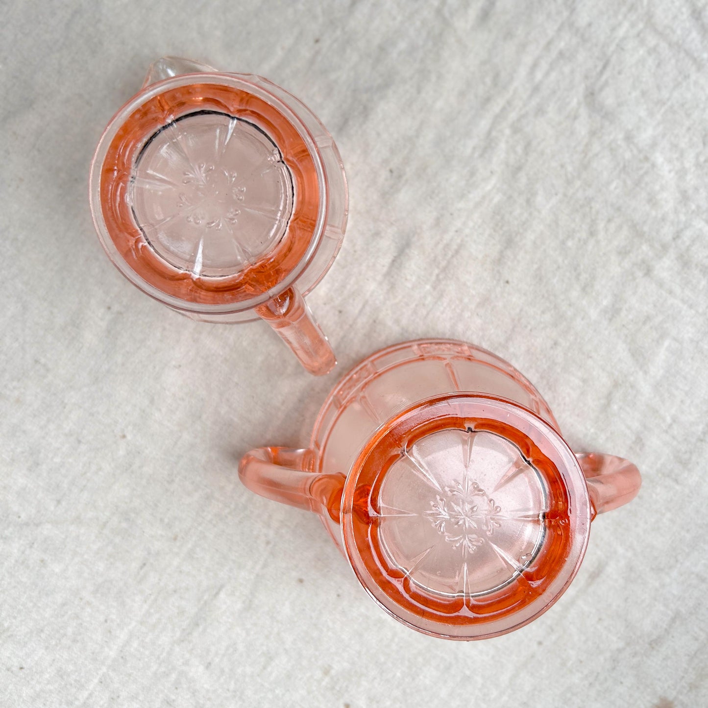 Jeanette Doric Pink Depression Glass Selection Collectable Glass