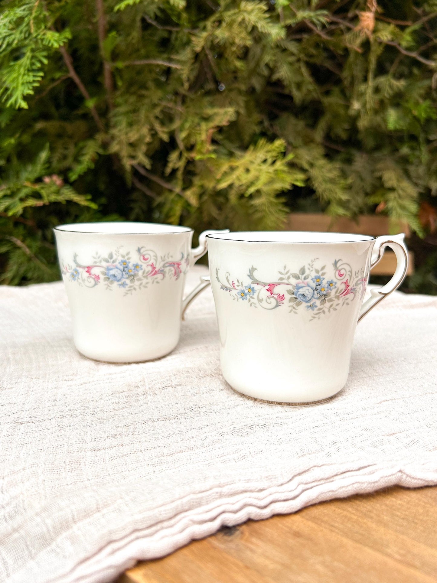 Paragon Romance Bone China Tea Mugs