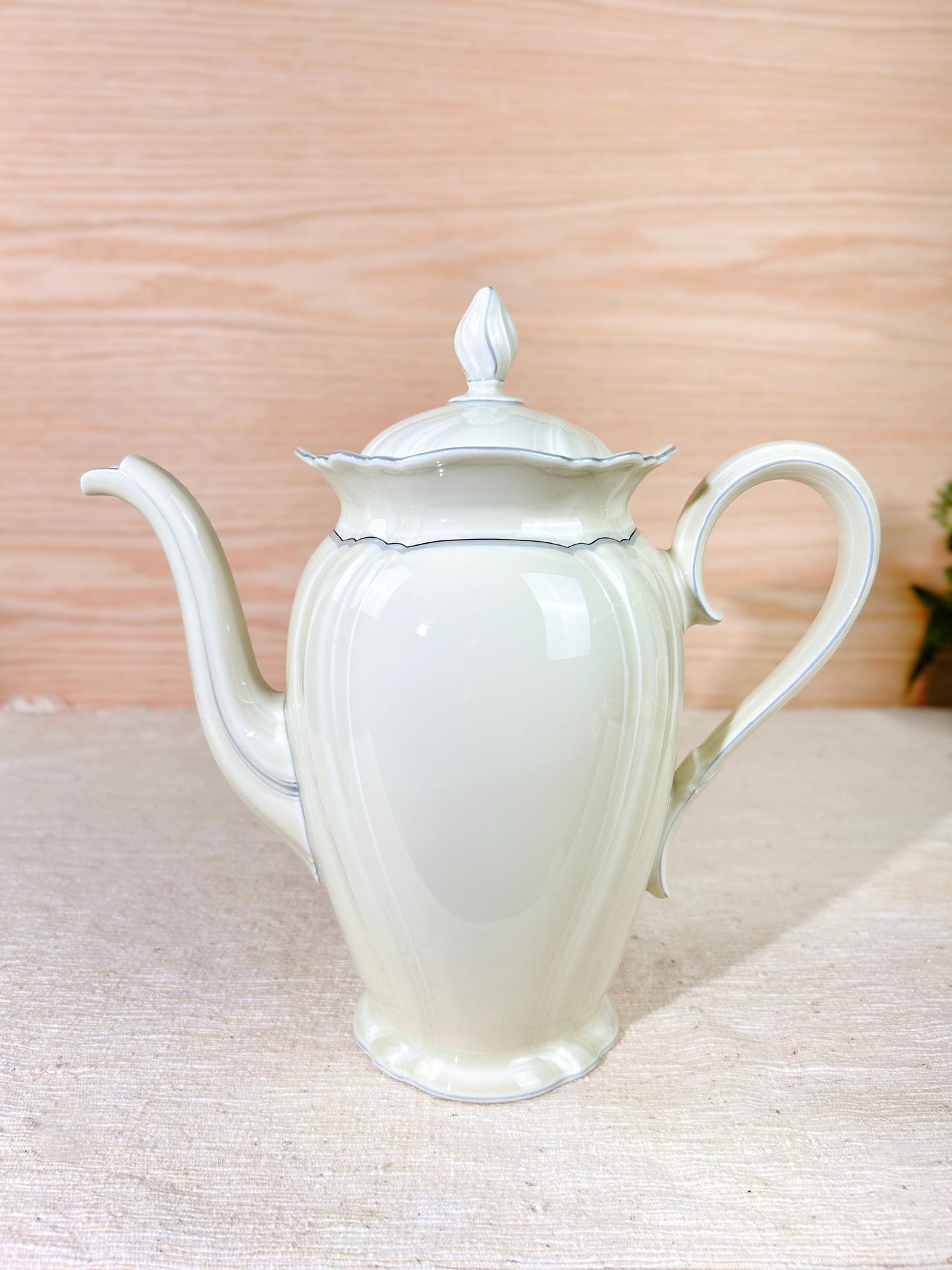 Rosenthal Viktoria Cream Coffee Pot German Vintage Porcelain