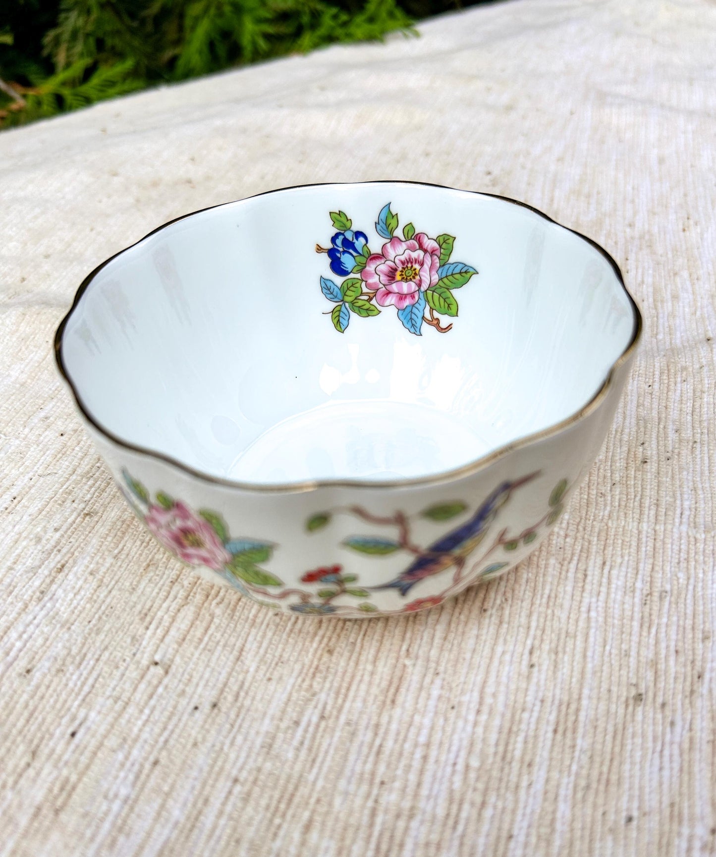 Aynsley Pembroke Bone China Clotted Cream Serving Bowl Tea Time