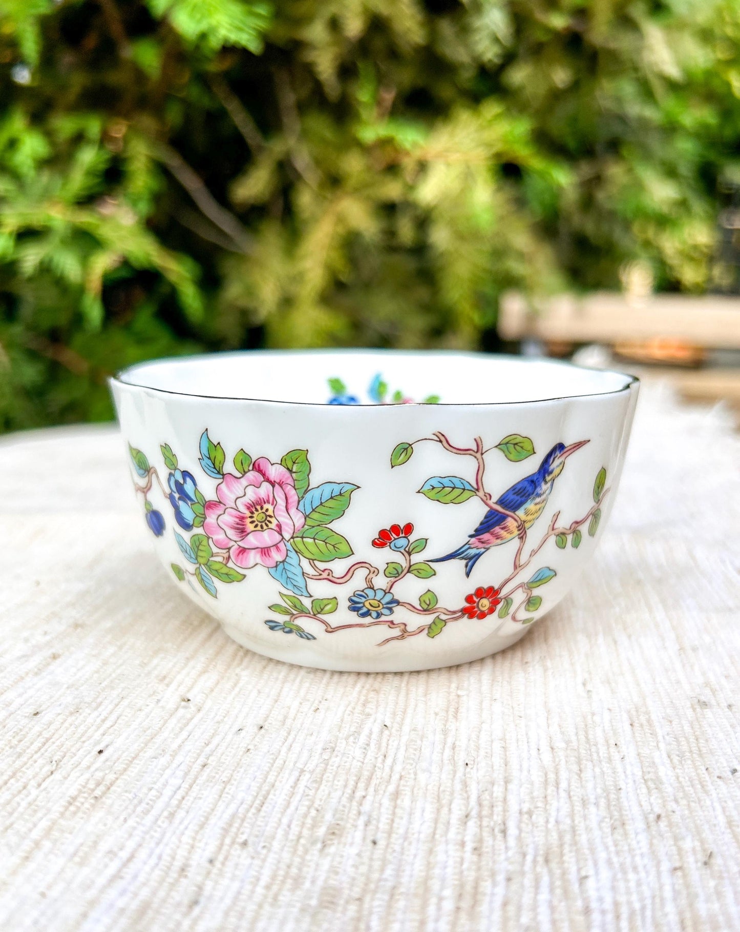 Aynsley Pembroke Bone China Clotted Cream Serving Bowl Tea Time