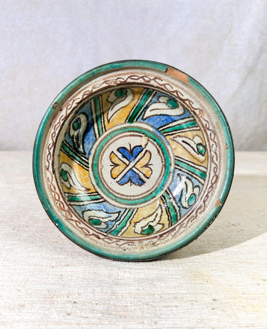 Moroccan Earthenware Bowl Decorative Home Country Living