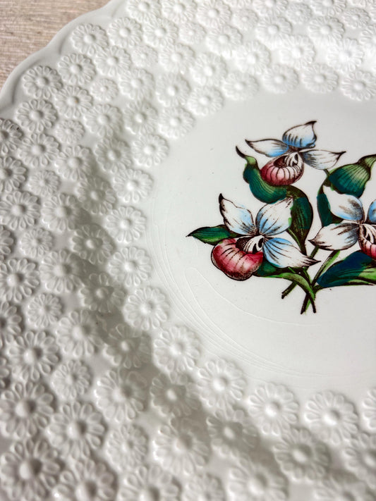 Copeland Spode First Edition Collector Plate Canadian Centennial Provincial Flowers