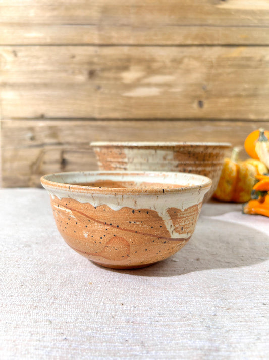 Studio Art Pottery Bowl Signed Heather Nord Rustic Cottage Decor