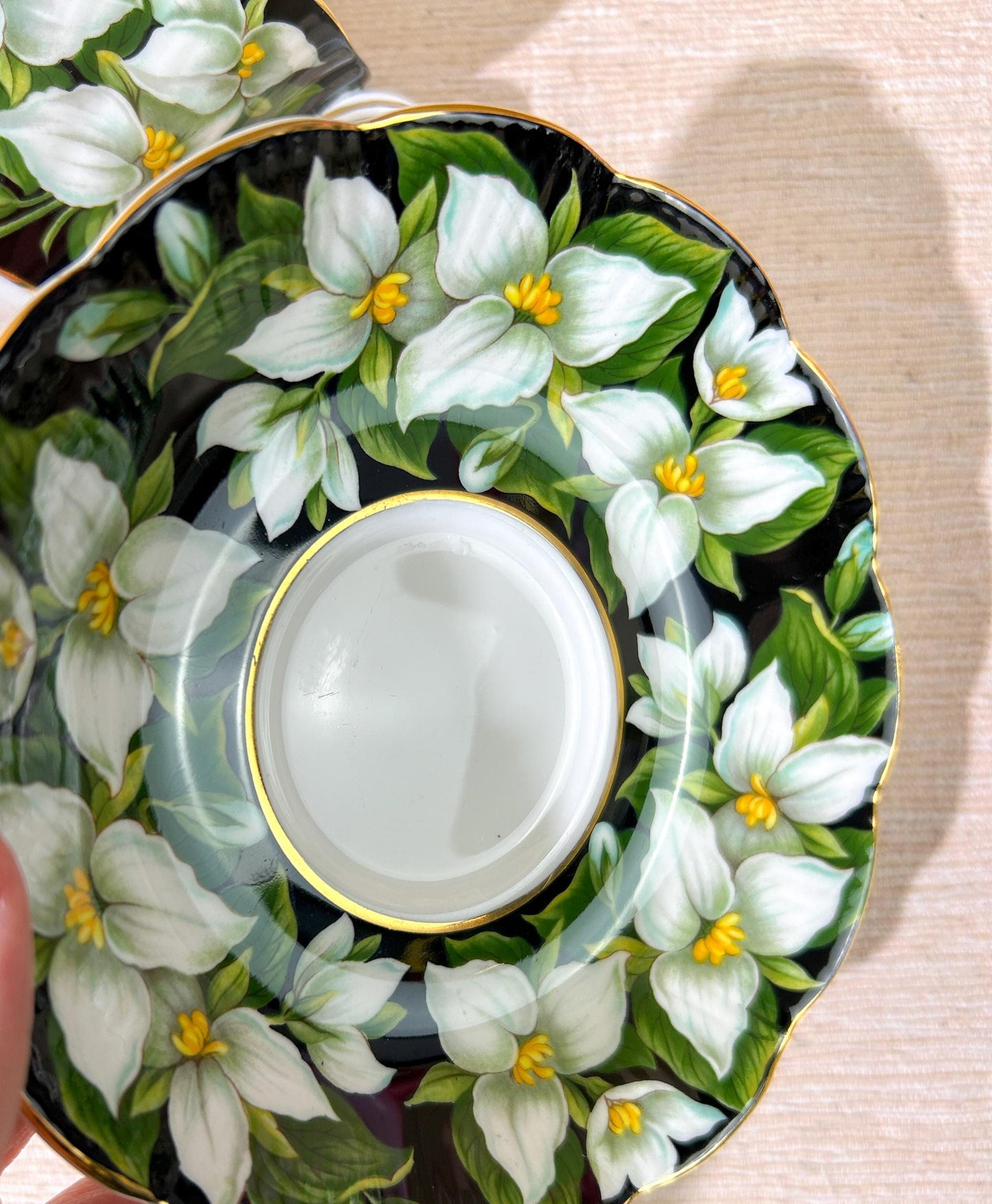 Royal Albert Provincial Flowers Trillium Teacup and Saucer